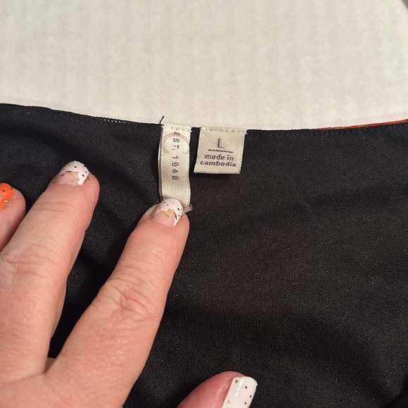 EST. 1946 Fabulous Fall Blouse trumpet sleeves size large - Picture 5 of 10